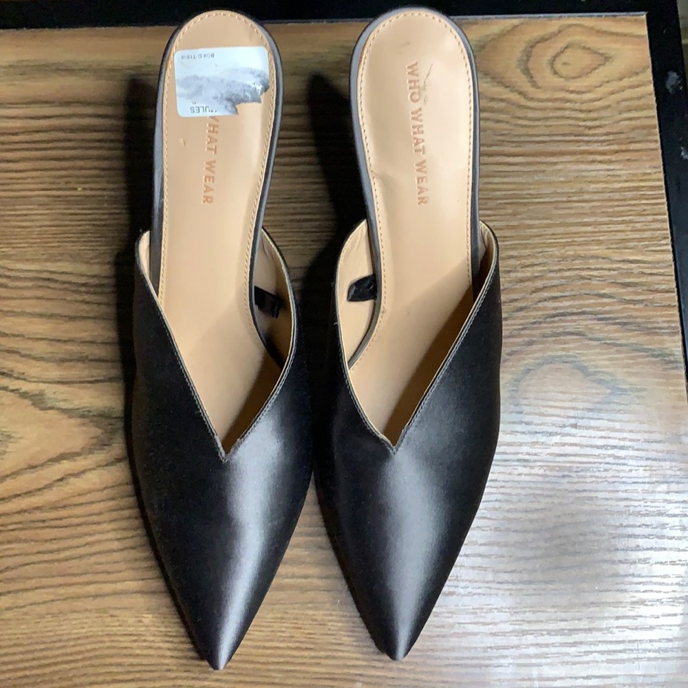 Brand new dark grey mule size11
